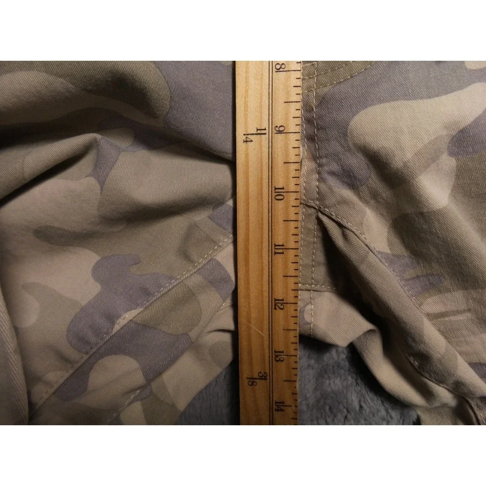 Silver Jeans Co Pants Womens‎ Size Medium Brown Camo Jogger Stretch Pull On